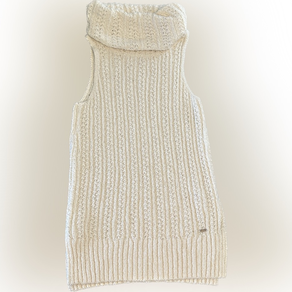 Hollister Tank Sweater Cream Small